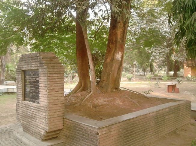 The Tree Where Chandra Shekhar Azad Died                                                  ( Image credit: Wikipedia )